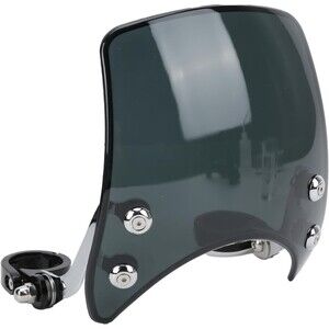 Acouto Motorcycle Windshield Headlight Fairing 180° Adjustable Wind Deflector